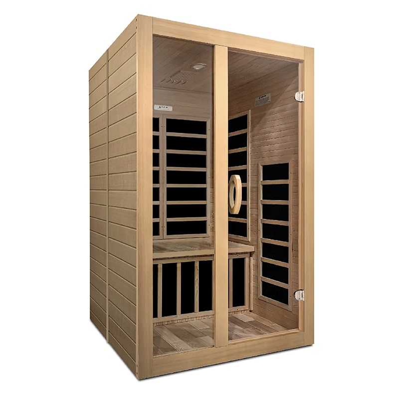 Saunas dynamiques, Sauna à infrarouge lointain Dynamic Santiago pour 2 personnes DYN-6209-01