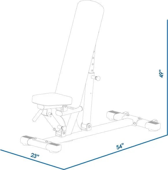 Sélectionner Fitness, Select Fitness Ignite Banc Multi-Réglable