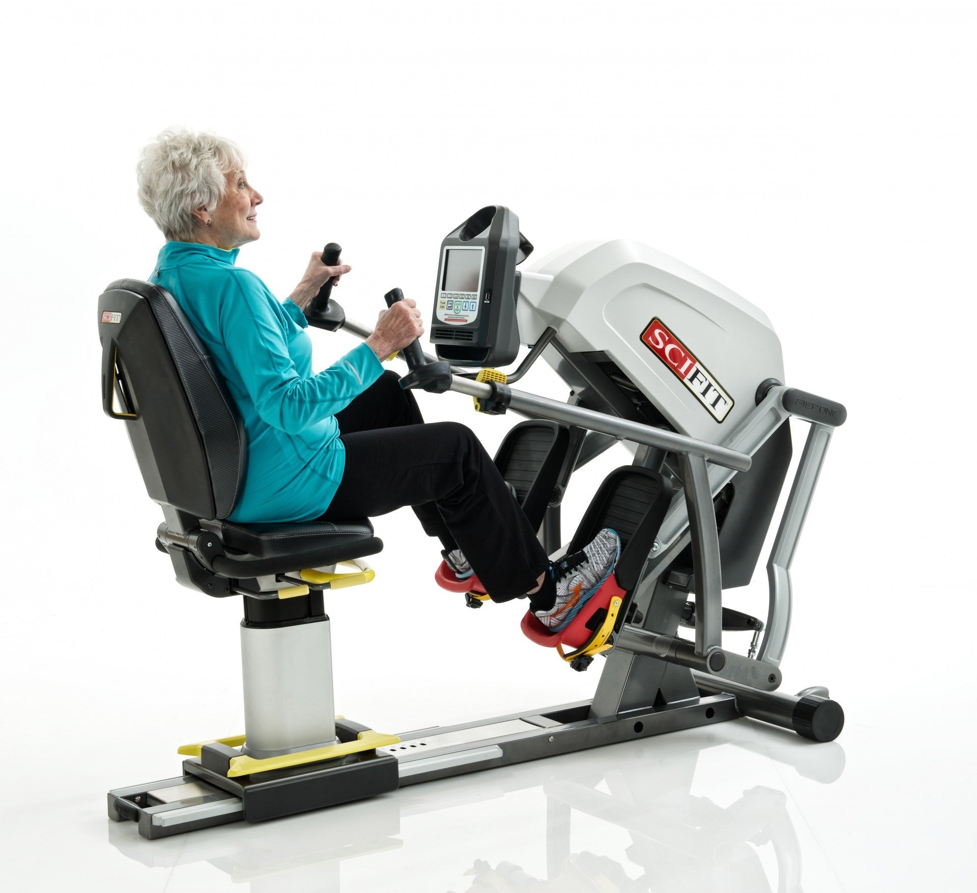 SCIFIT, Stepper couché SCIFIT StepOne avec siège premium