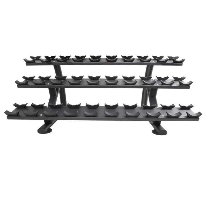 La force du TKO, TKO Strength 15 paires d'haltères Signature Dumbbell Rack