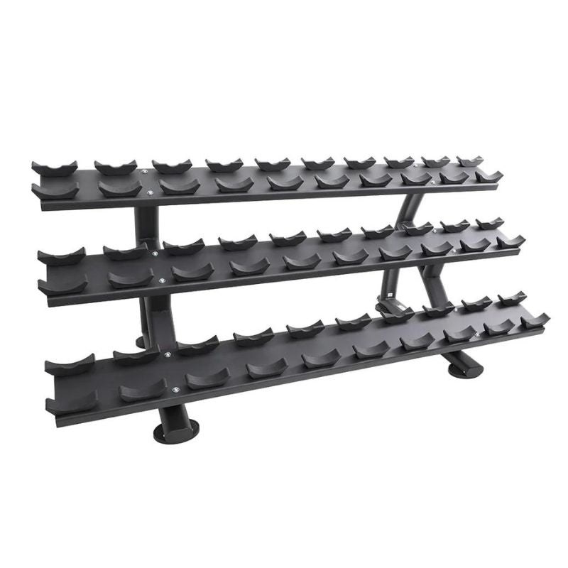 La force du TKO, TKO Strength 15 paires d'haltères Signature Dumbbell Rack