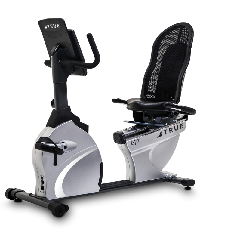 Vrai, TRUE Fitness ES700 Vélo d'exercice couché (console Emerge)