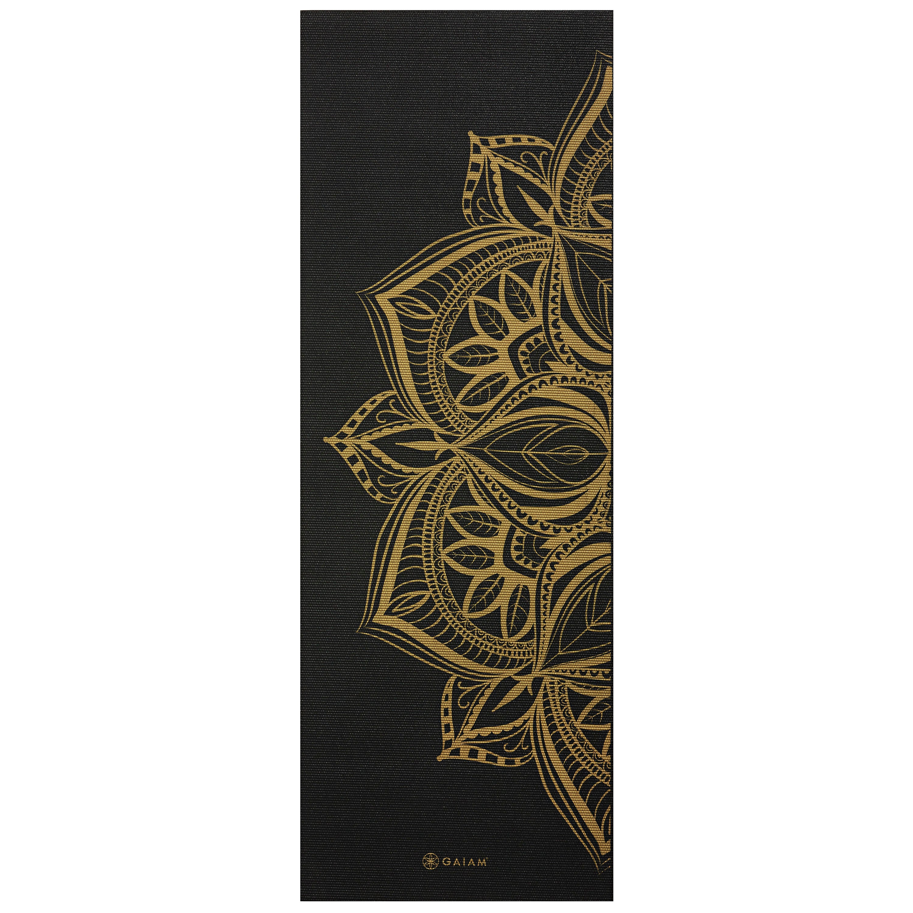 Gaiam, Tapis de Yoga Premium Metallic Medallion (6mm)