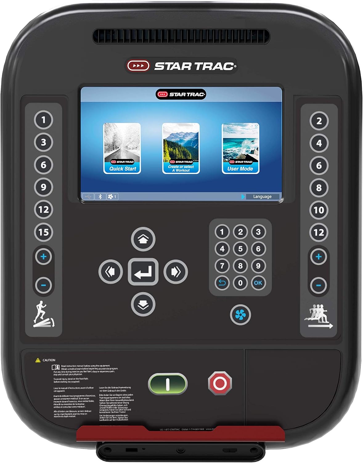 star trac, Tapis de course Star Trac 4TR LCD