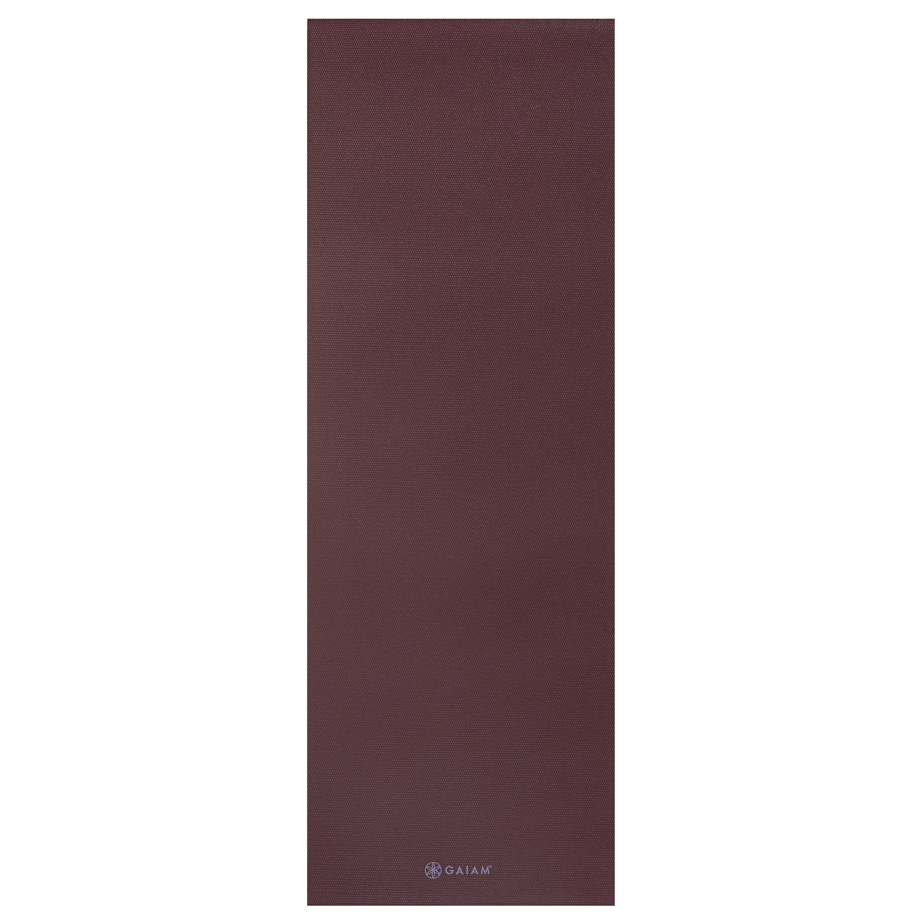 Gaiam, Tapis de yoga classique de couleur unie (5mm)