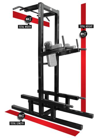 Légende Fitness, Trempette/Chin/Ab/Push-Up 3153