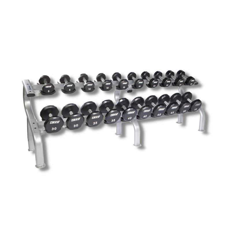 Troy Barbell, Troy 2-Tier Dumbbell Saddle Rack DR-10