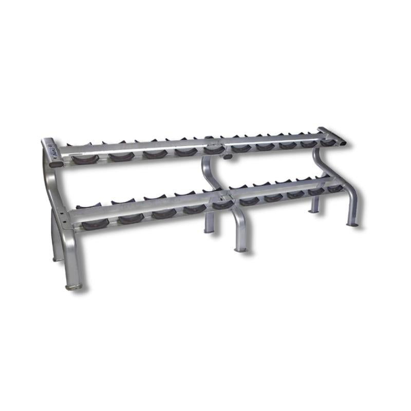 Troy Barbell, Troy 2-Tier Dumbbell Saddle Rack DR-10