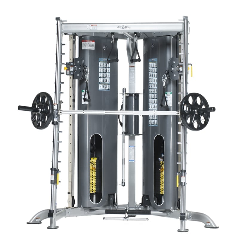 TuffStuff Fitness, TuffStuff Fitness CXT-225 Evolution Corner Functional Trainer avec Smith Press