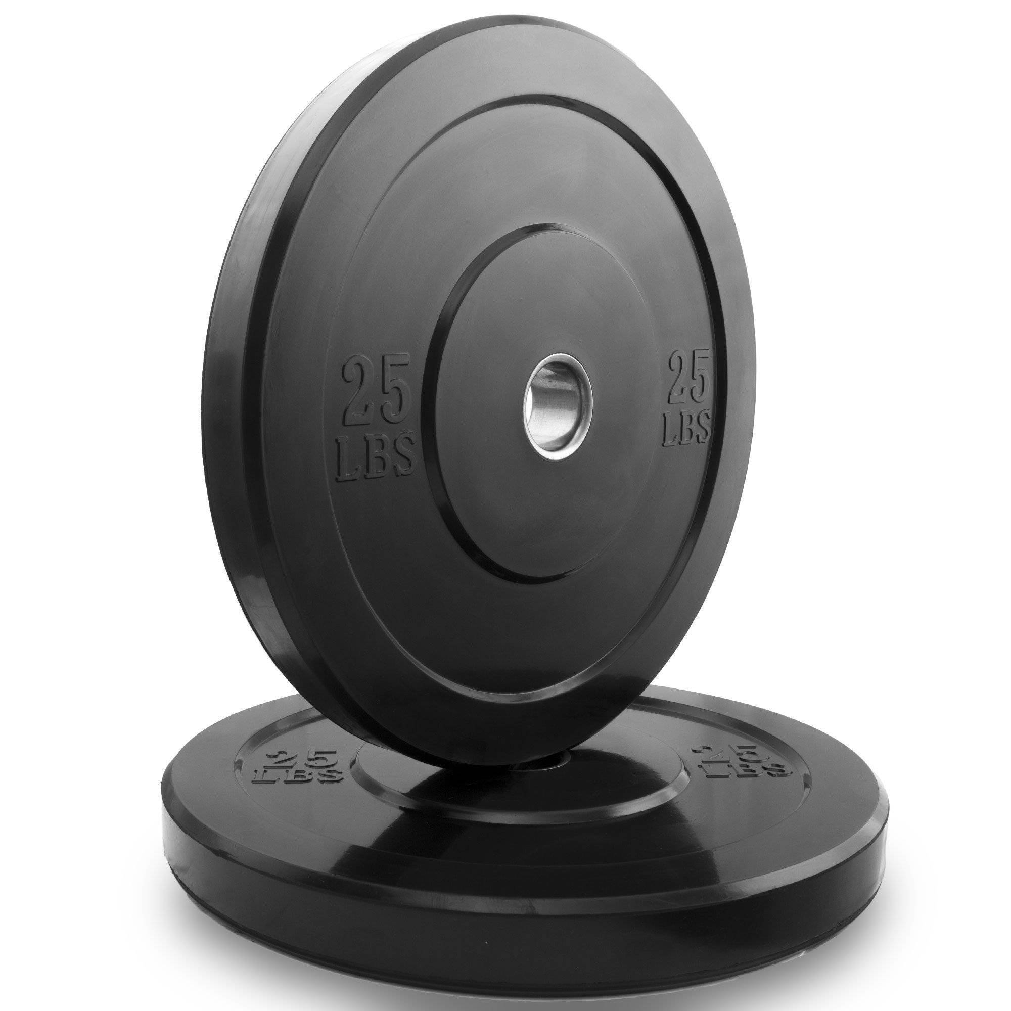 XMark Fitness, XMark Fitness Paire de plaques olympiques noires XM-3385 DISCONTINUED