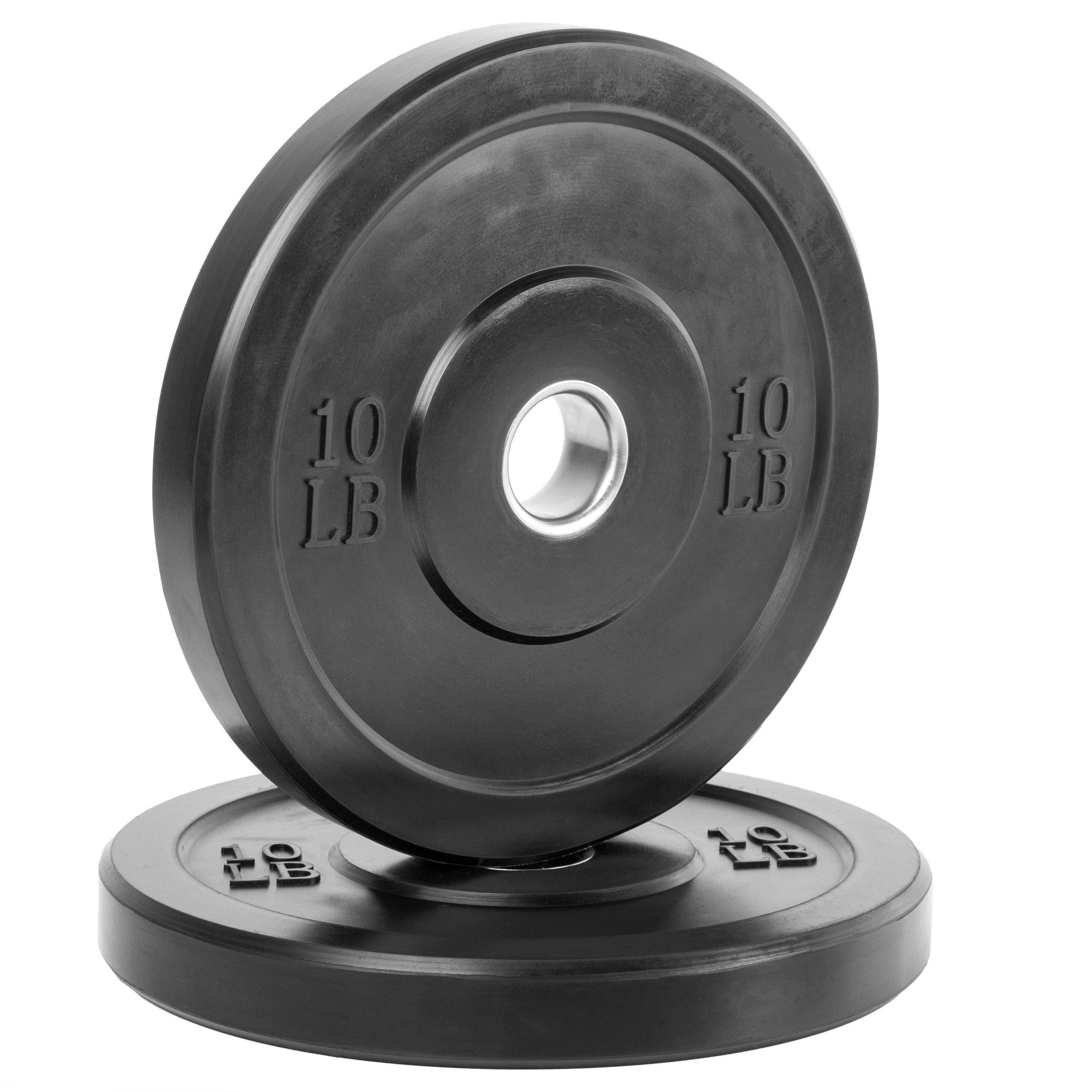 XMark Fitness, XMark Fitness Paire de plaques olympiques noires XM-3385 DISCONTINUED